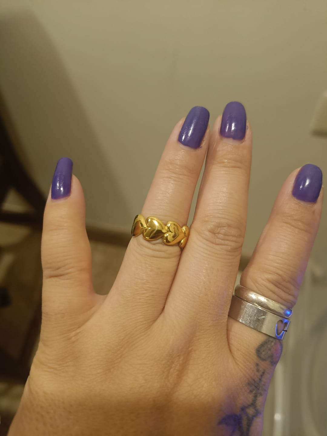 Customer photo review of Passion Heart Ring