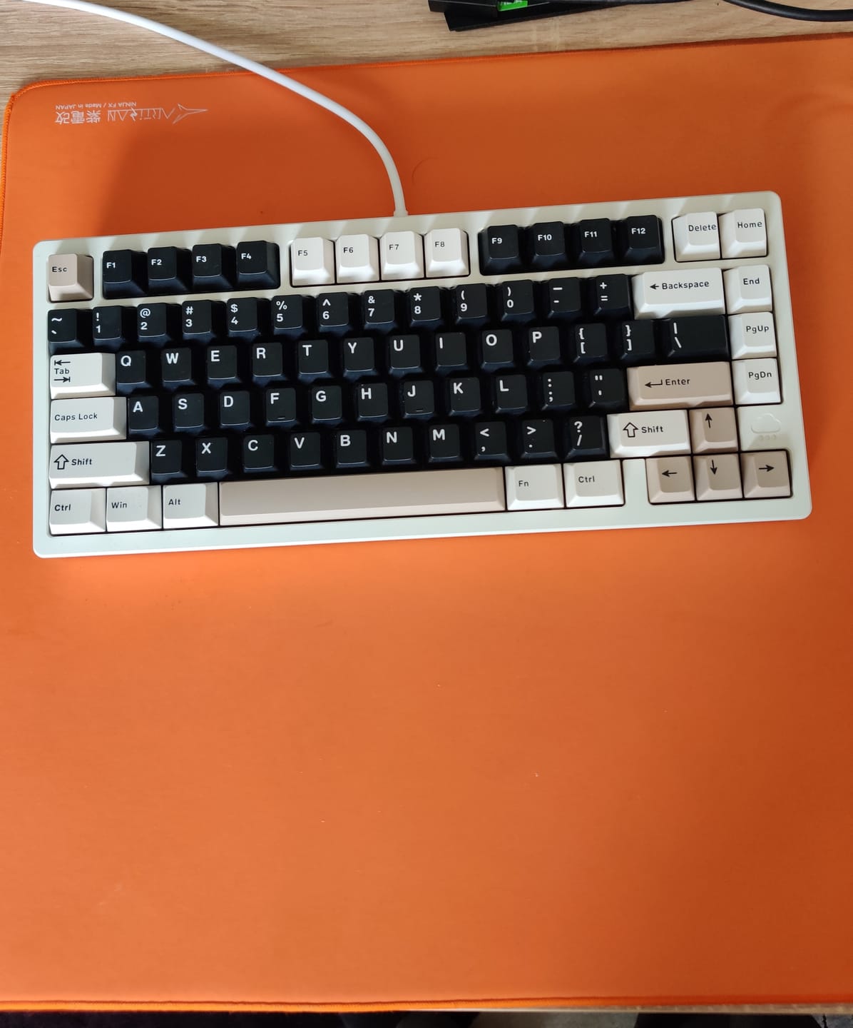 Customer photo review of WOBKEY Rainy 75 Alüminyum Mekanik Klavye