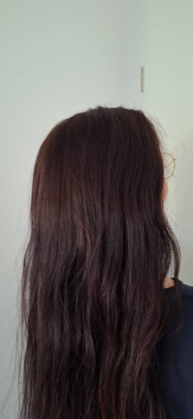 Customer photo review of 15% Herbal-Love Haarseife (Haarwachstum & Haarglanz)