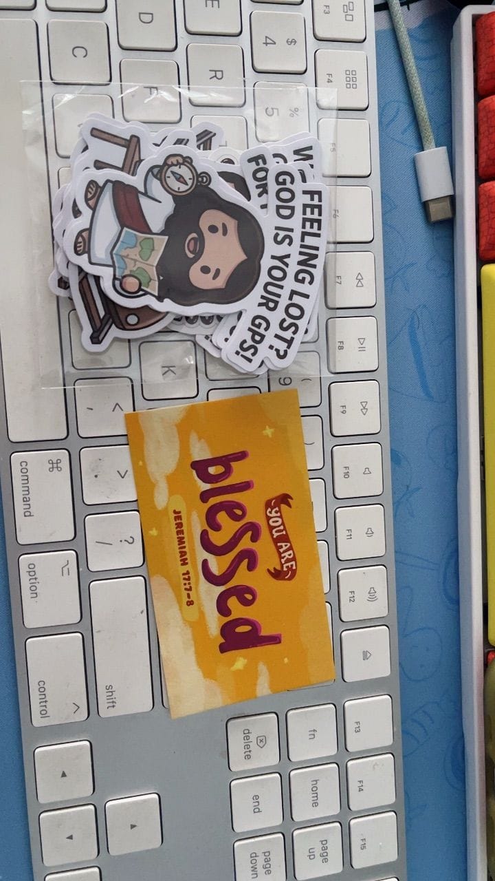 Customer photo review of God's Got You Pack (5pcs)