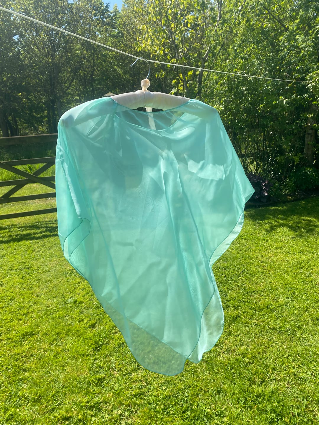 Customer photo review of Plain Chiffon Fabric