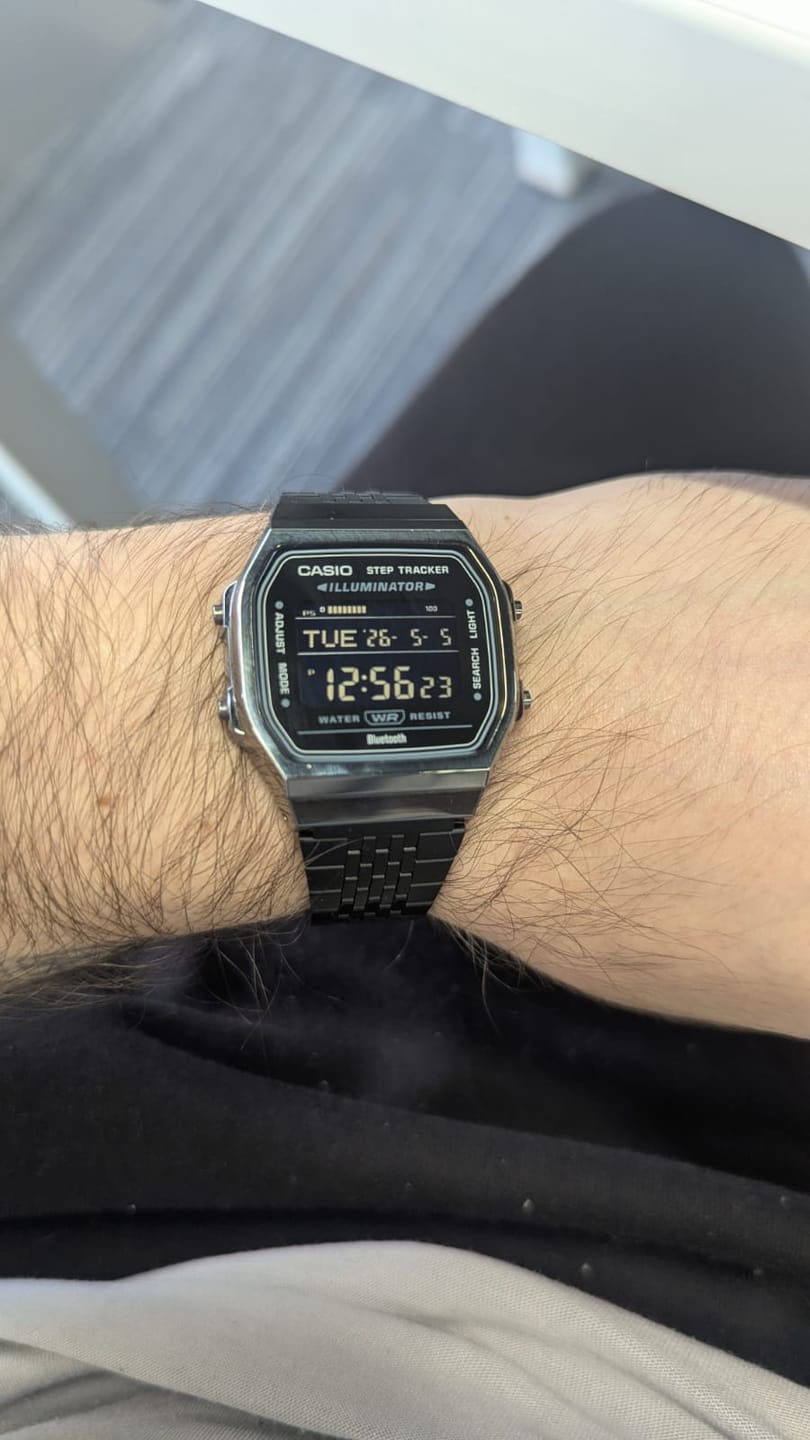Customer photo review of Reloj Casio Vintage ABL-100WEGG-1BDF Negro