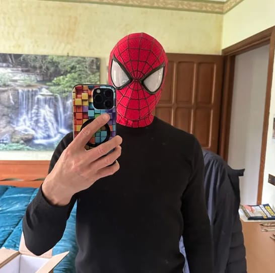Customer photo review of The Amazing Spider-Man 2 Mask ( Cosplay Version)
