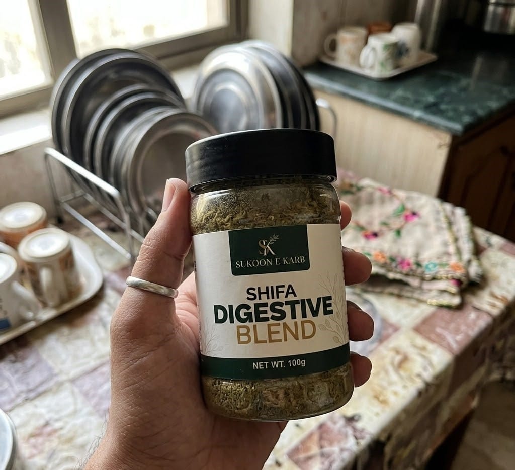 Customer photo review of DIGESTIVE BLEND