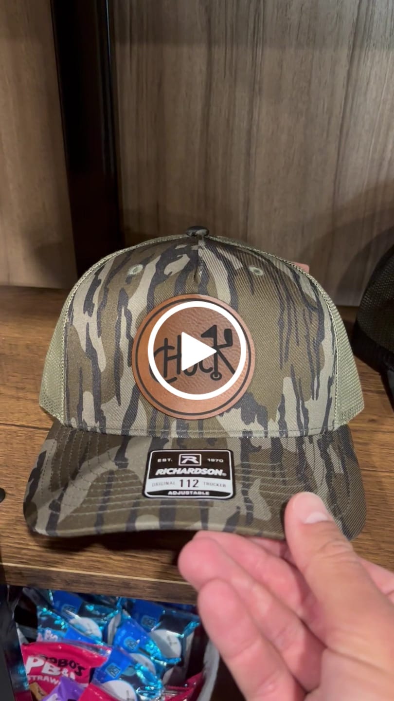 Customer video review of Custom Camouflage Trucker Hats