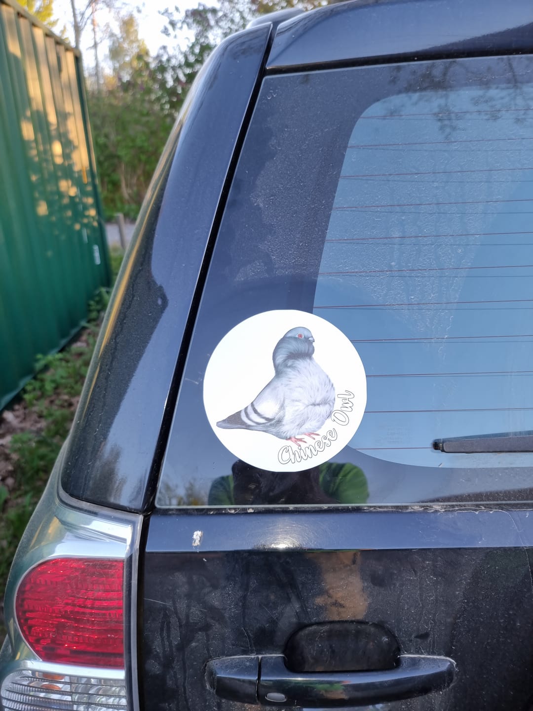 Customer photo review of Personalisierter Autoaufkleber - Dein Foto