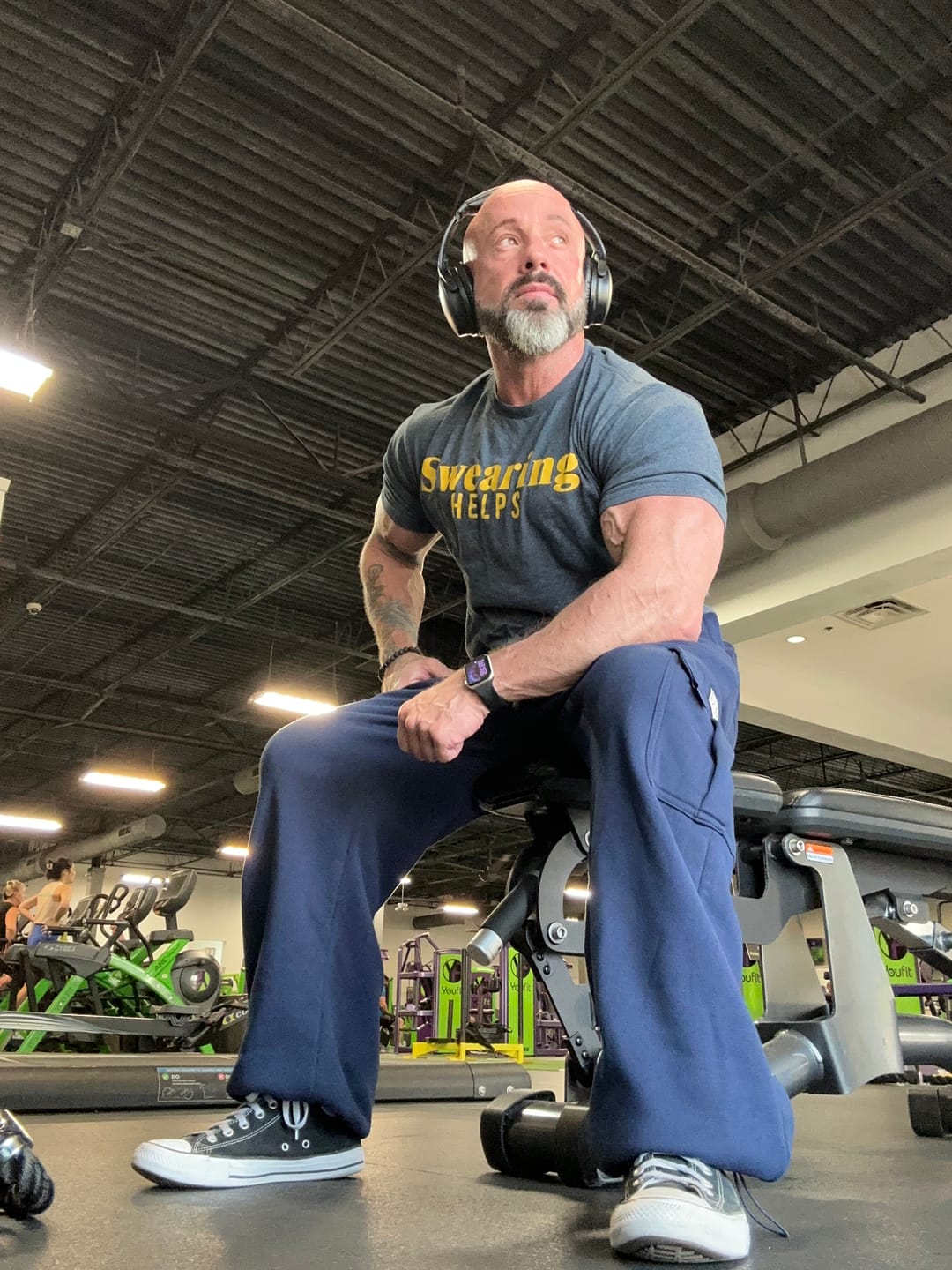 Customer photo review of 2127 - Big Patch Sweats