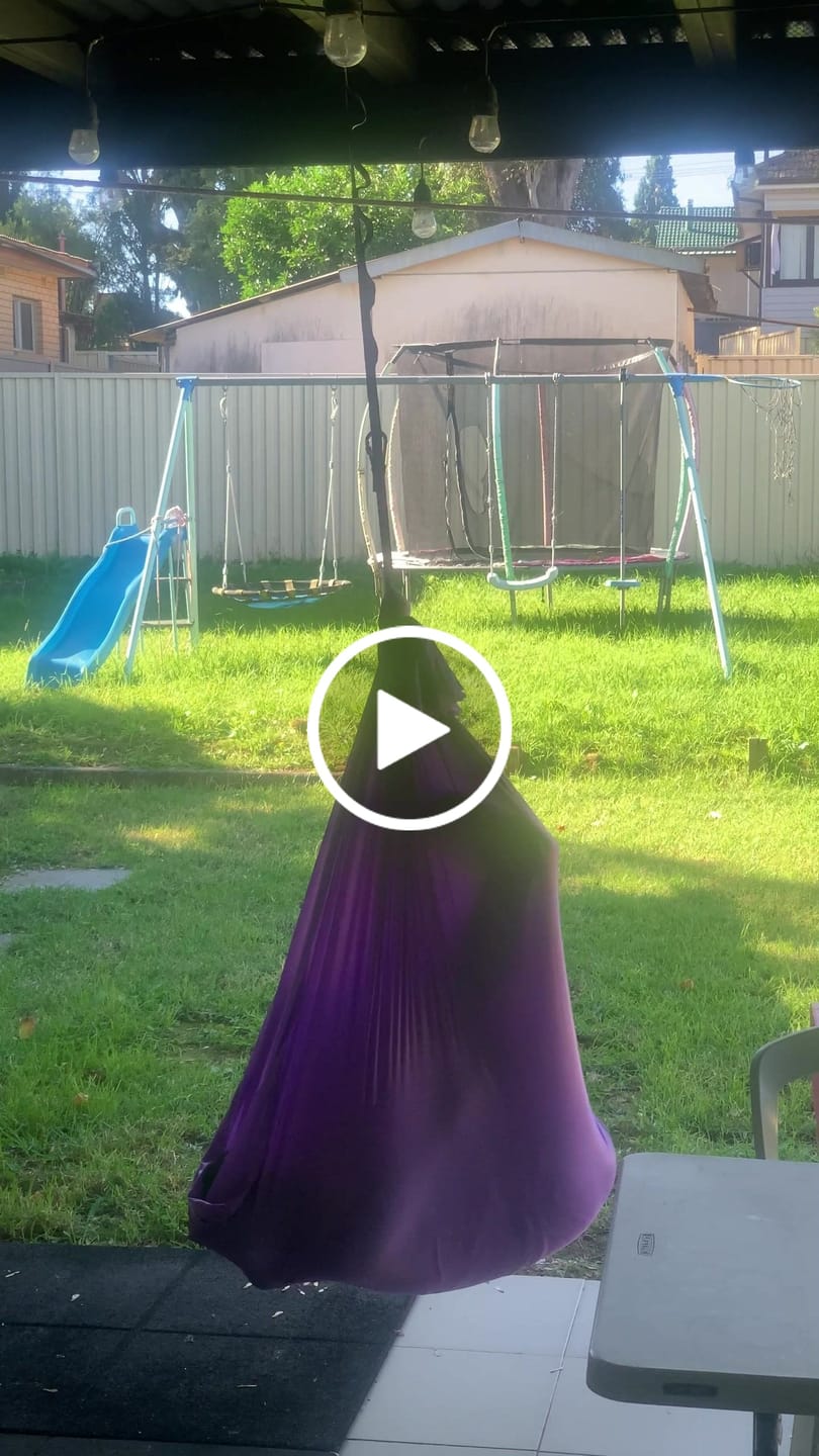 Customer video review of NeuroCalm™ Premium Sensory Swing