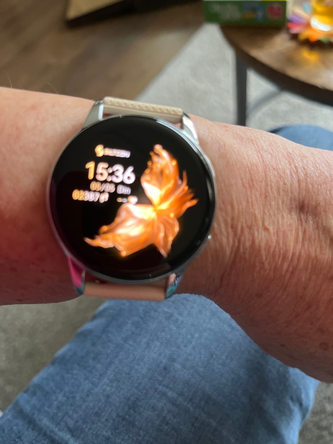Customer photo review of Siltcon® Auréa Smartwatch Dames Zilver
