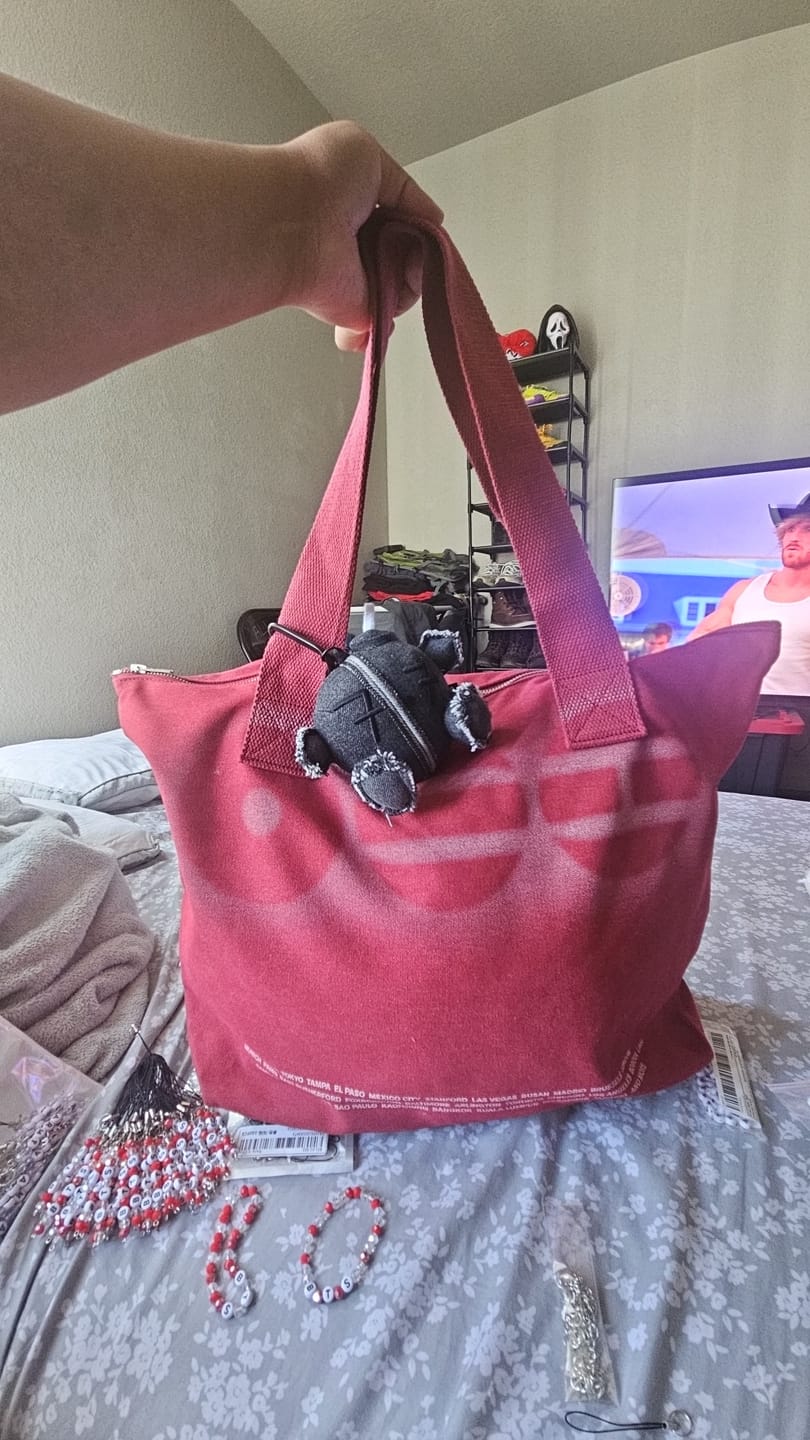 Customer photo review of [2ND PRE-ORDER] BTS - ARIRANG WORLD TOUR OFFICIAL MD FABRIC BAG