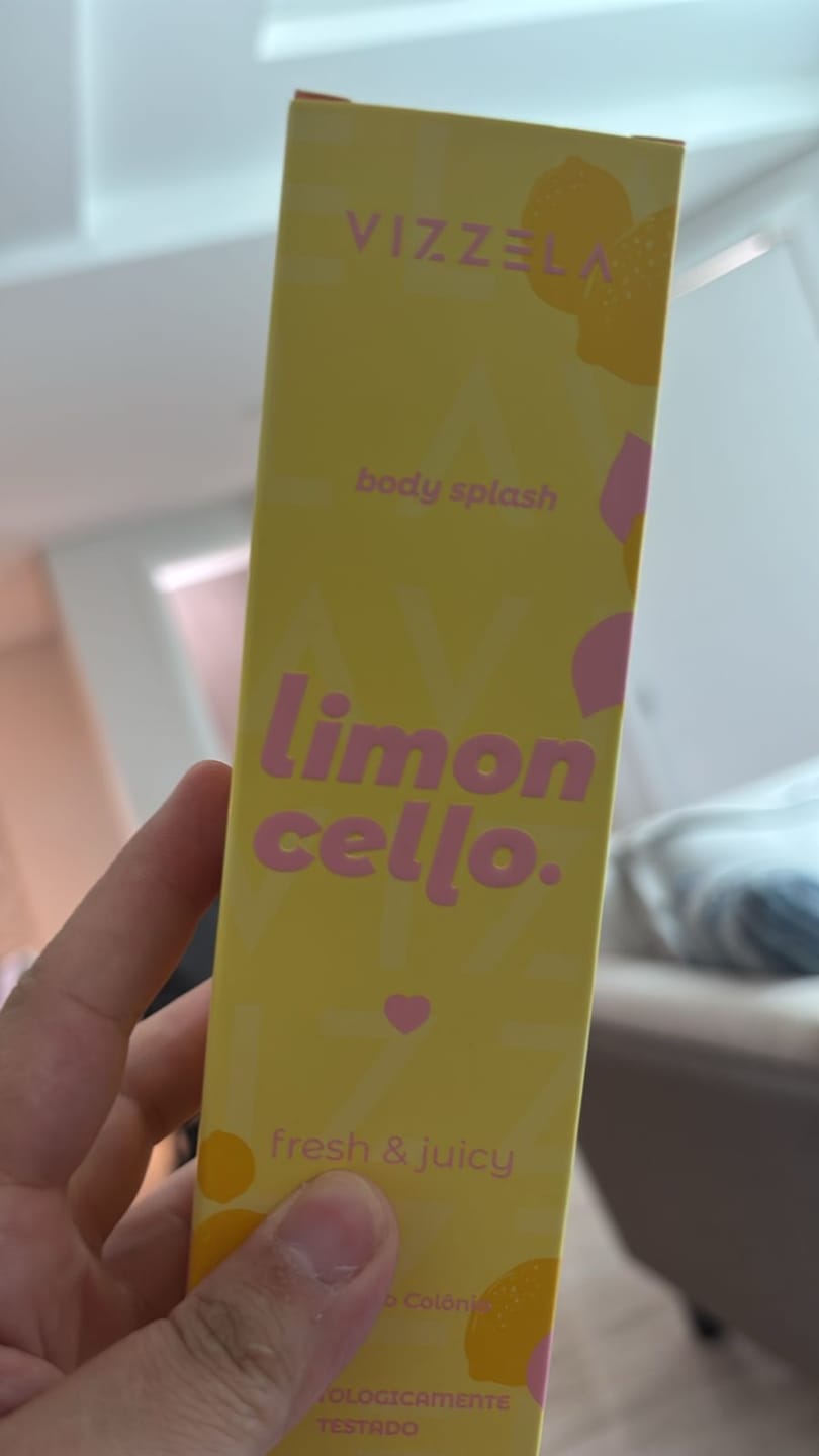 Customer photo review of Body Splash Deo Colônia Limoncello – Vizzela