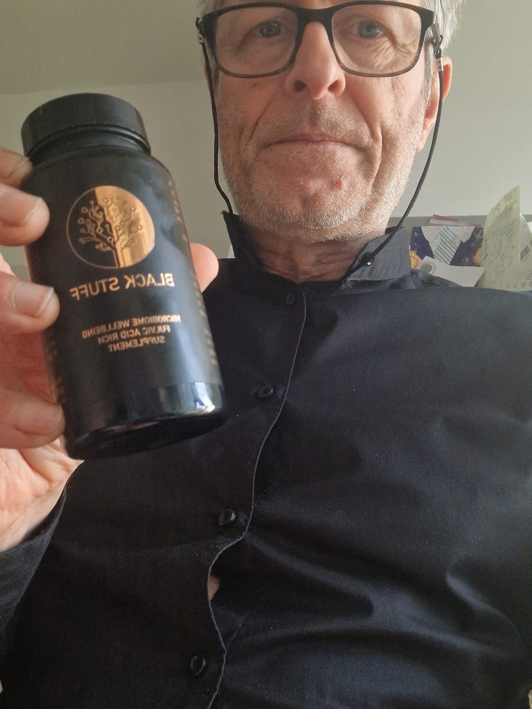 Customer photo review of BLACK STUFF CAPSULES (90 PCS)