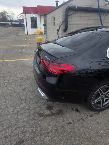 Customer photo review of AMG Style Trunk Spoiler - 2022-2025 Mercedes Benz C-Class W206 Sedan