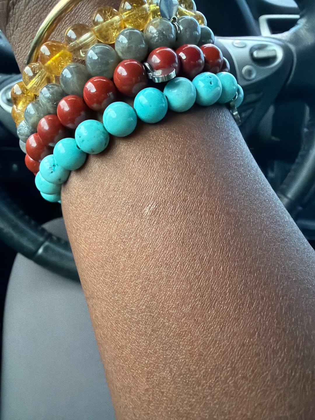Customer photo review of Turquoise Bracelet