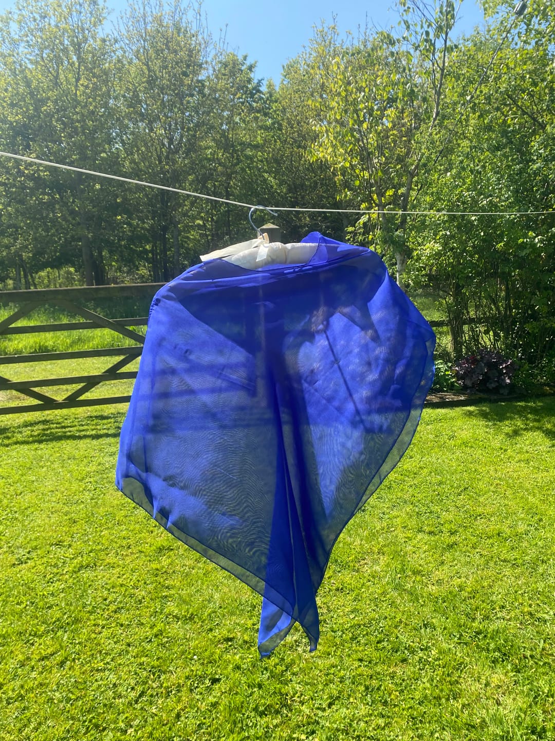 Customer photo review of Plain Chiffon Fabric