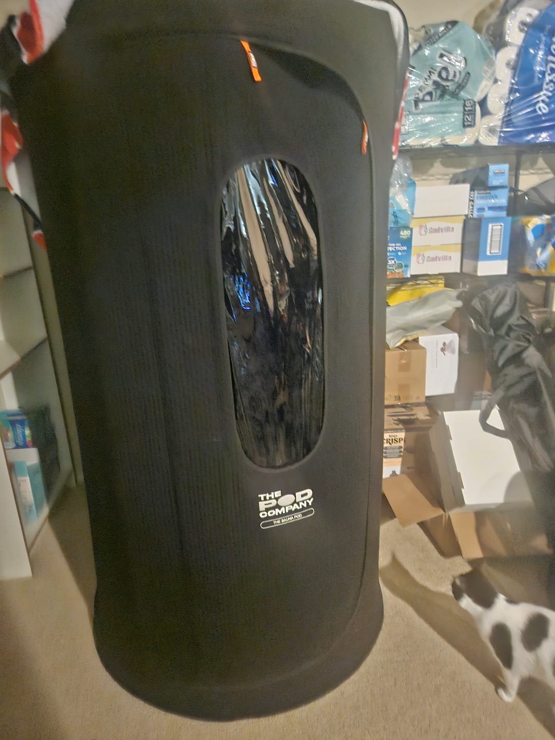 Customer photo review of The Sauna Pod 2.0