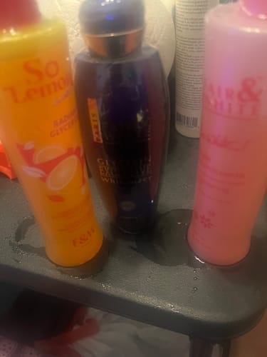 Customer photo review of Fair And White So White Brightening Body Oil With Almond Oil 250ml / 8.4 fl oz