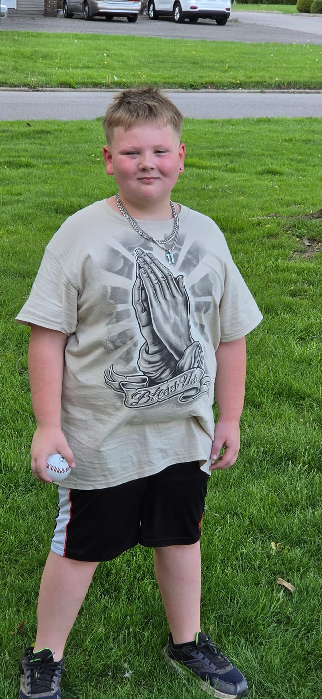 Customer photo review of Signature Jersey Number Pendant in Silver