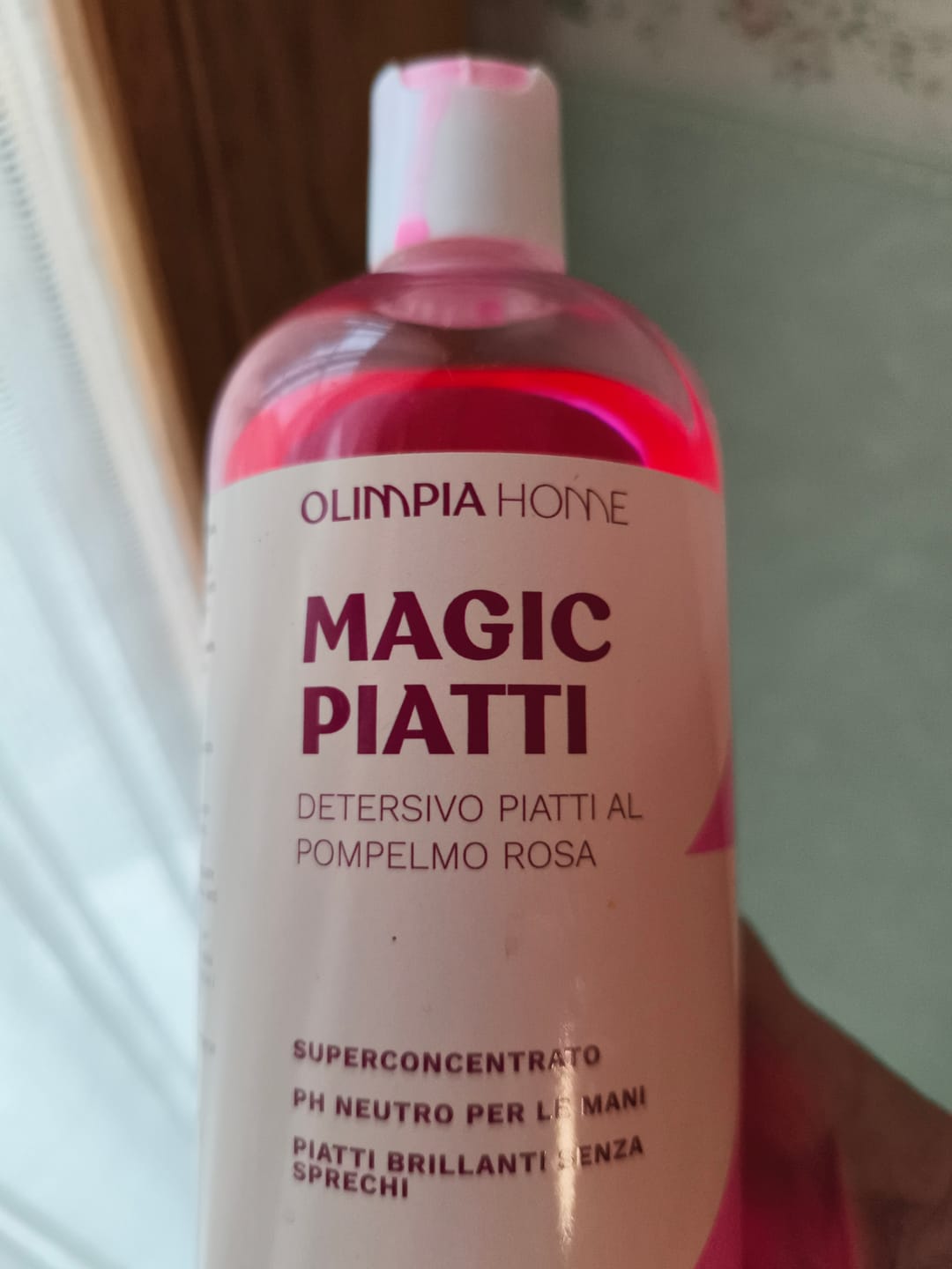 Customer photo review of Magic Piatti Ml.500 - Detersivo Piatti al Pompelmo Rosa