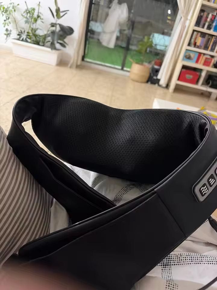 Customer photo review of ManiKnead Ergonomic U-Shape Shiatsu Kneading Massager