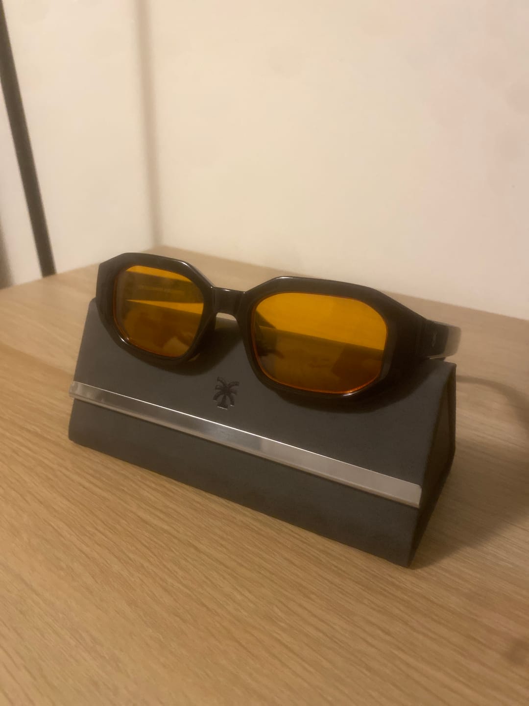 Customer photo review of BLOOD MOON BLUE LIGHT BLOCKERS
