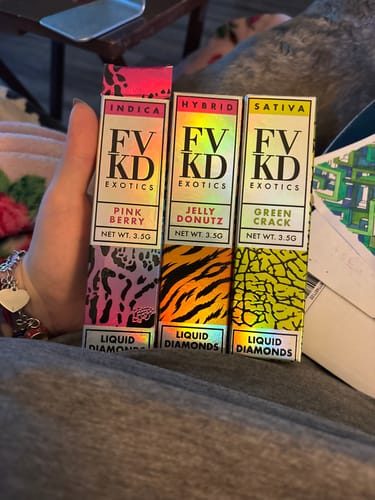 Customer photo review of FVKD LIQUID DIAMONDS DISPOSABLE | 3.5G , III