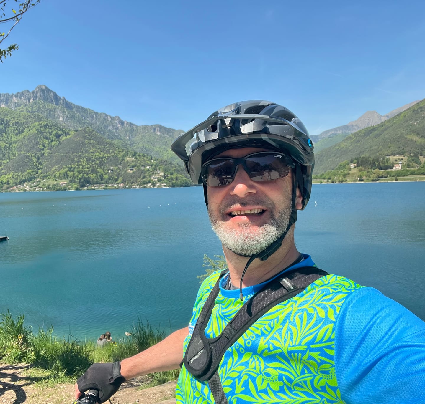 Customer photo review of MTB Clothing Set SS 2 Tropic Blue