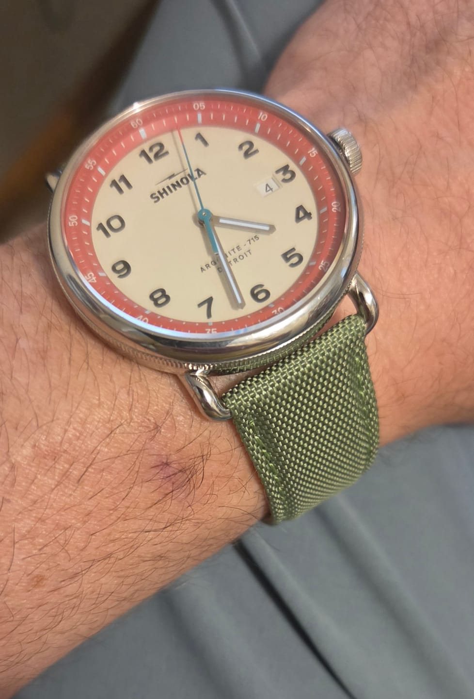 Customer photo review of Cordura - Pear Green