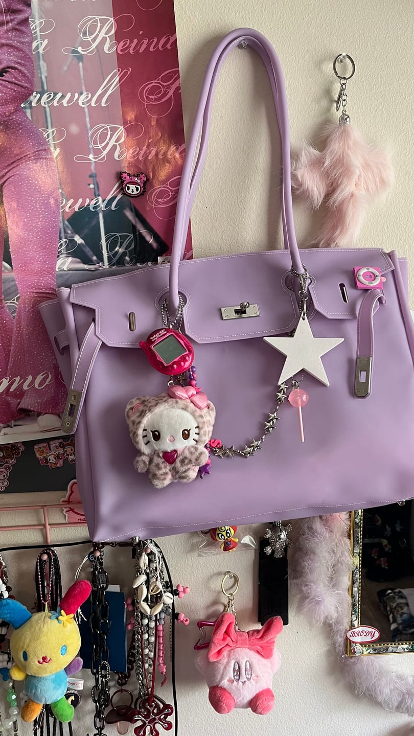 Customer photo review of Lavender Jelly Firkin Bag-Large