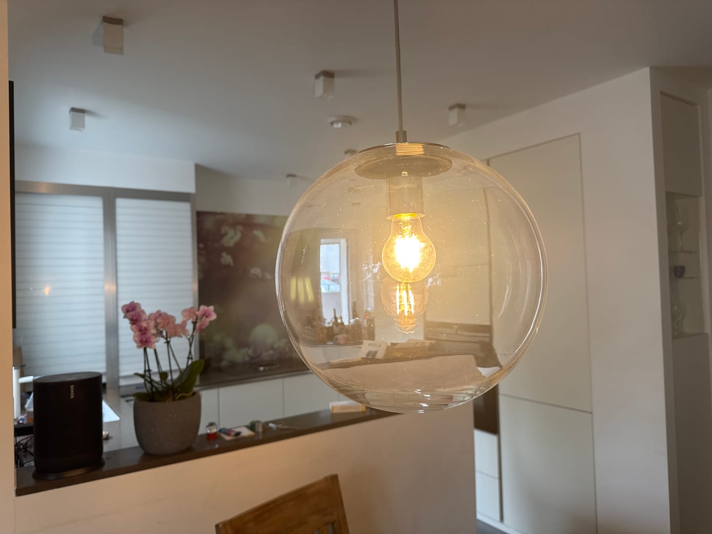 Customer photo review of Pendelleuchte Rund um Wernigerode