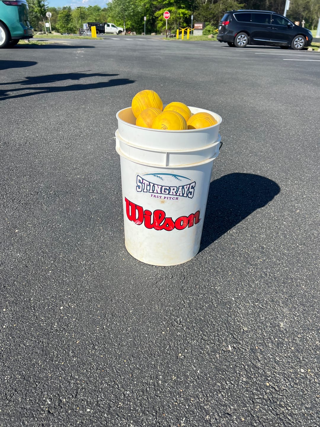 Customer photo review of Tater® Foam Softball by Tater Baseball®