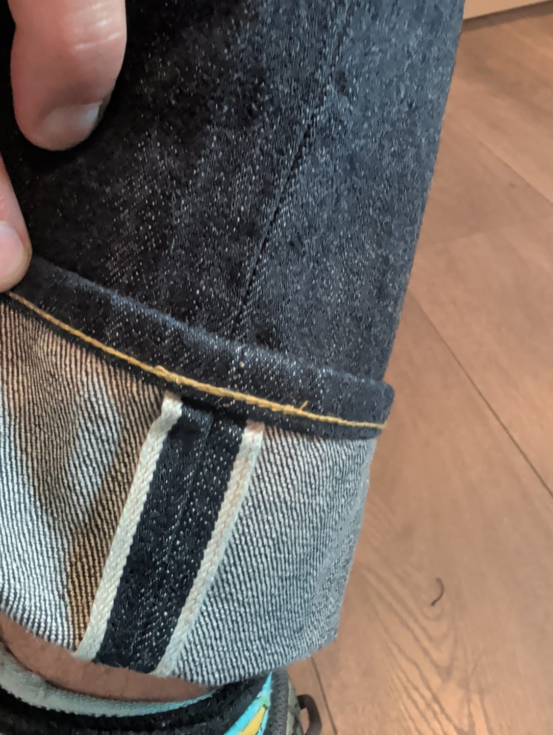 Customer photo review of Lot 807 Selvedge Denim Jeans - Prewashed