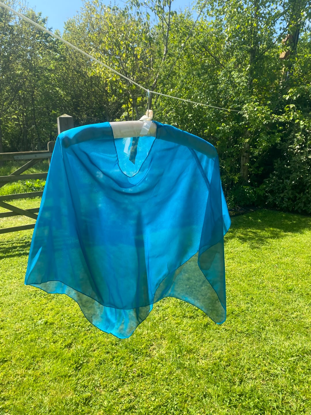 Customer photo review of Plain Chiffon Fabric