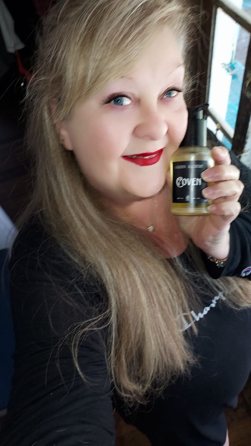 Customer photo review of COVEN BODY OIL