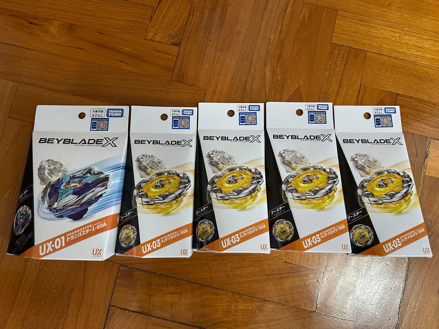 Customer photo review of TAKARA TOMY Beyblade X WizardRod Booster UX-03