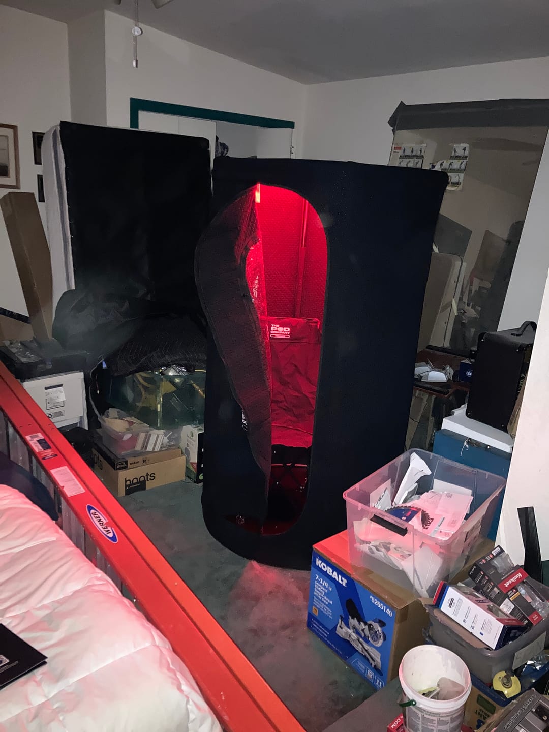 Customer photo review of The Sauna Pod 2.0