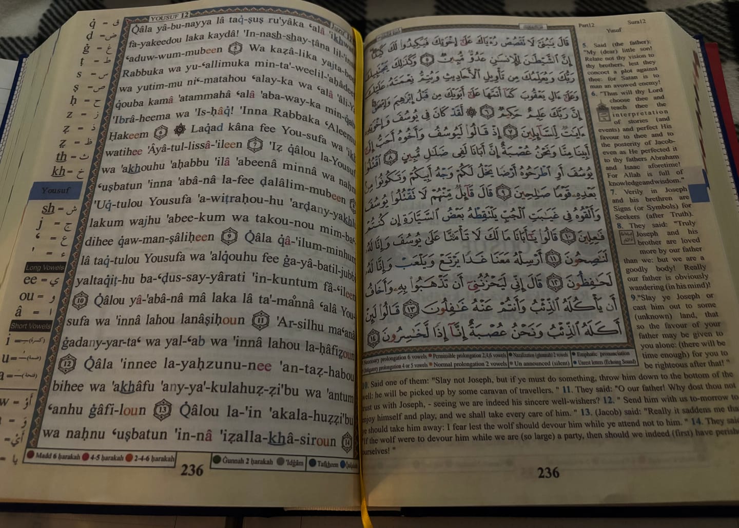 Customer photo review of Quran - Roman Transliteration + English Translation