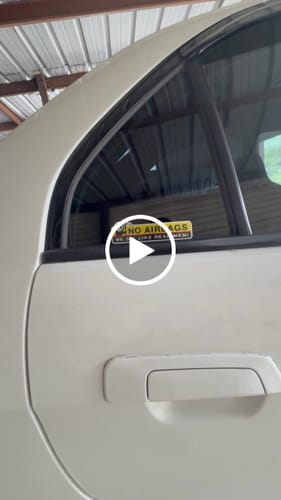 Customer video review of No Airbags We Die Like Real Men Sticker