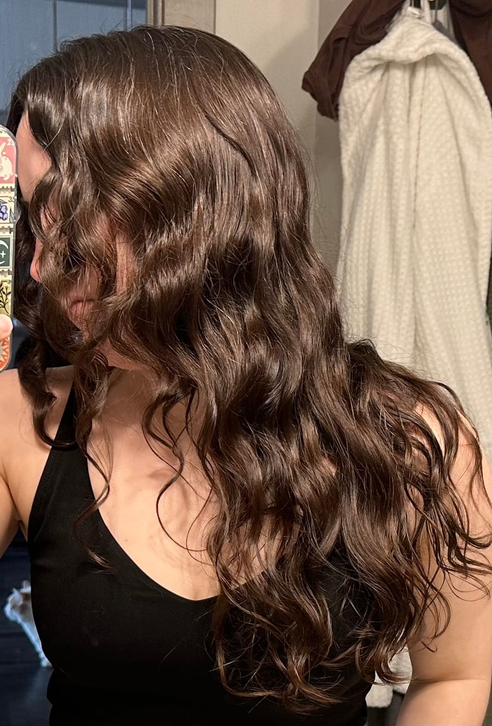 Customer photo review of LOVE CURL Enhancing Milk