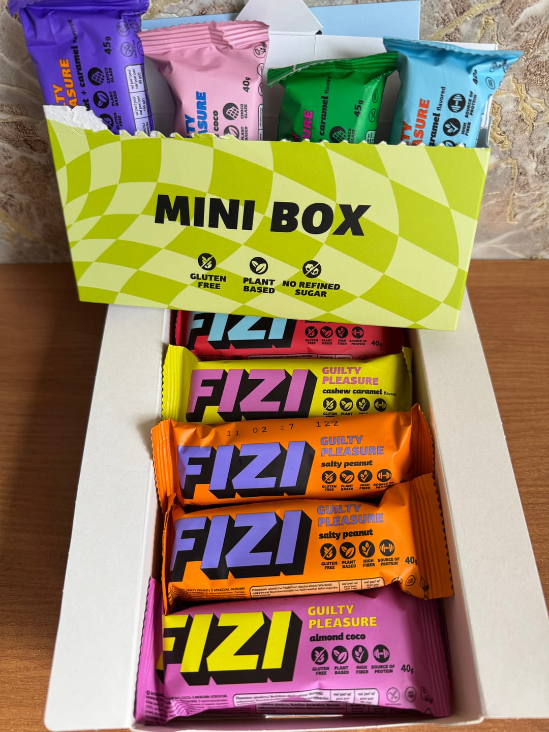 Customer photo review of Mini box Guilty Pleasure x4 шт.
