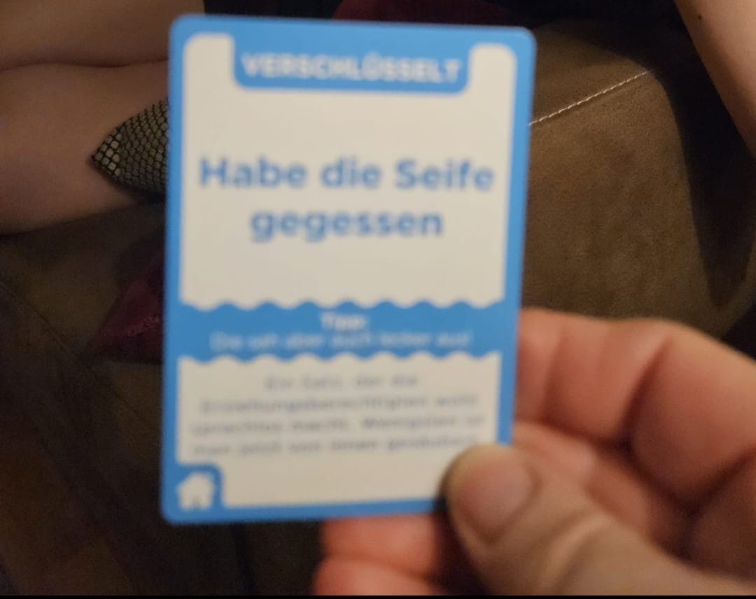 Customer photo review of VERSCHLÜSSELT FAMILIENEDITION