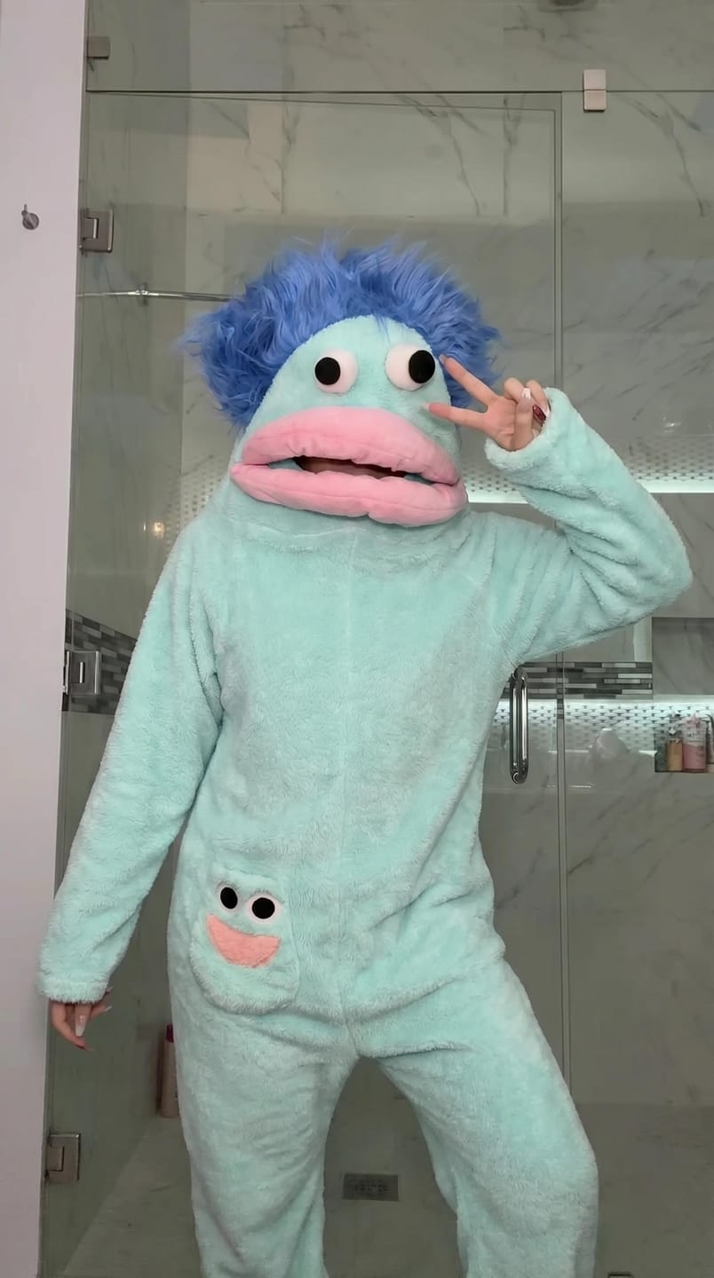 Customer photo review of Cozybeast™ Weird Suit