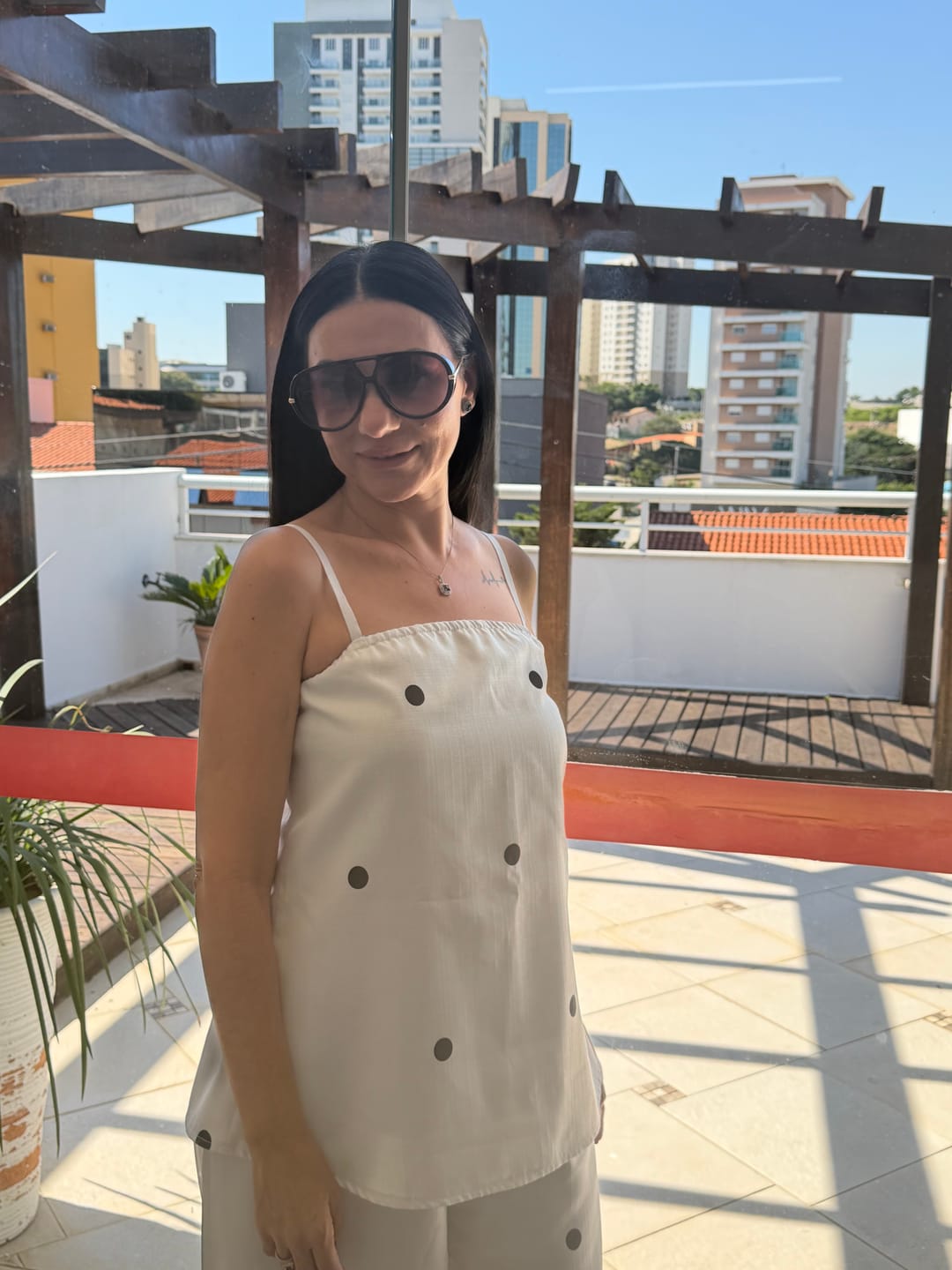 Customer photo review of Óculos Veneza