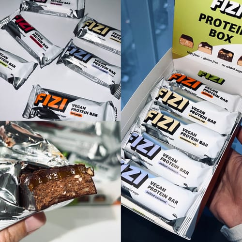 Customer photo review of Protein box