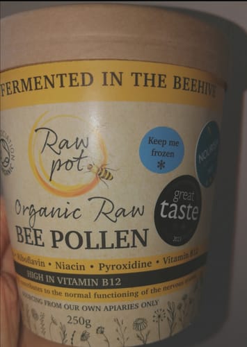 Customer photo review of Organic Raw Bee Pollen