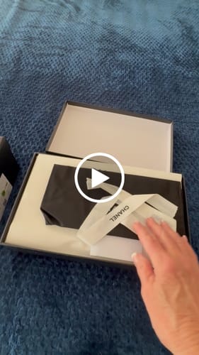 Customer video review of Chanel 2026 Ballet Flat White Mesh Grosgrain
