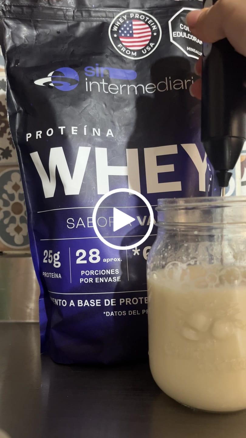 Customer video review of Proteína Whey