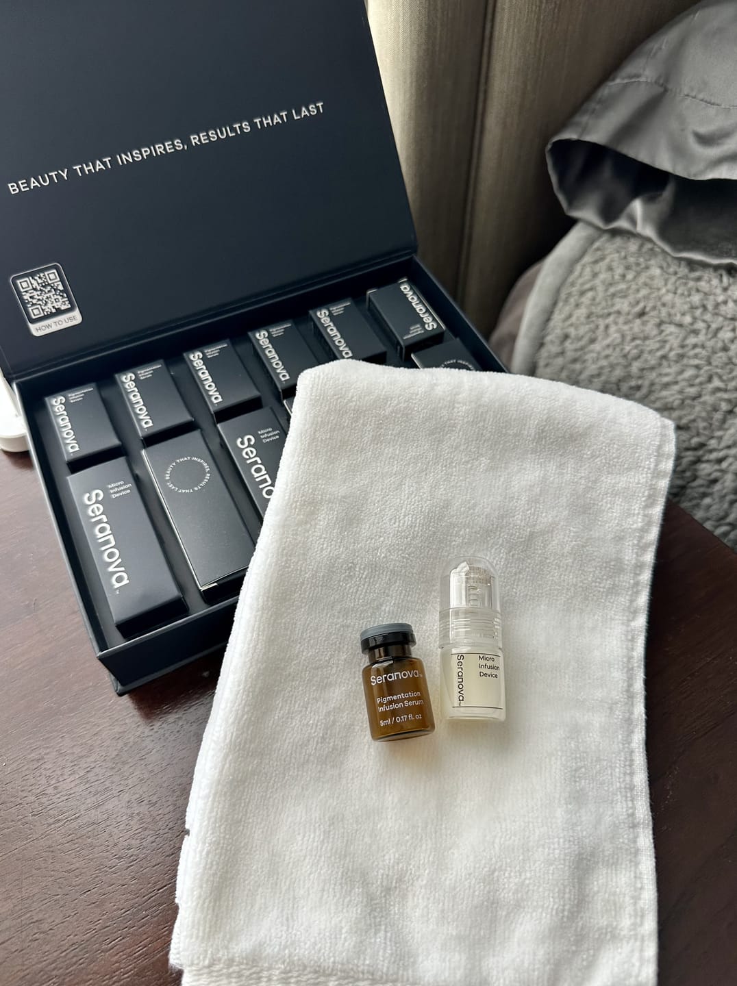 Customer photo review of The Micro Infusion System™ For Melanin-Rich Skin