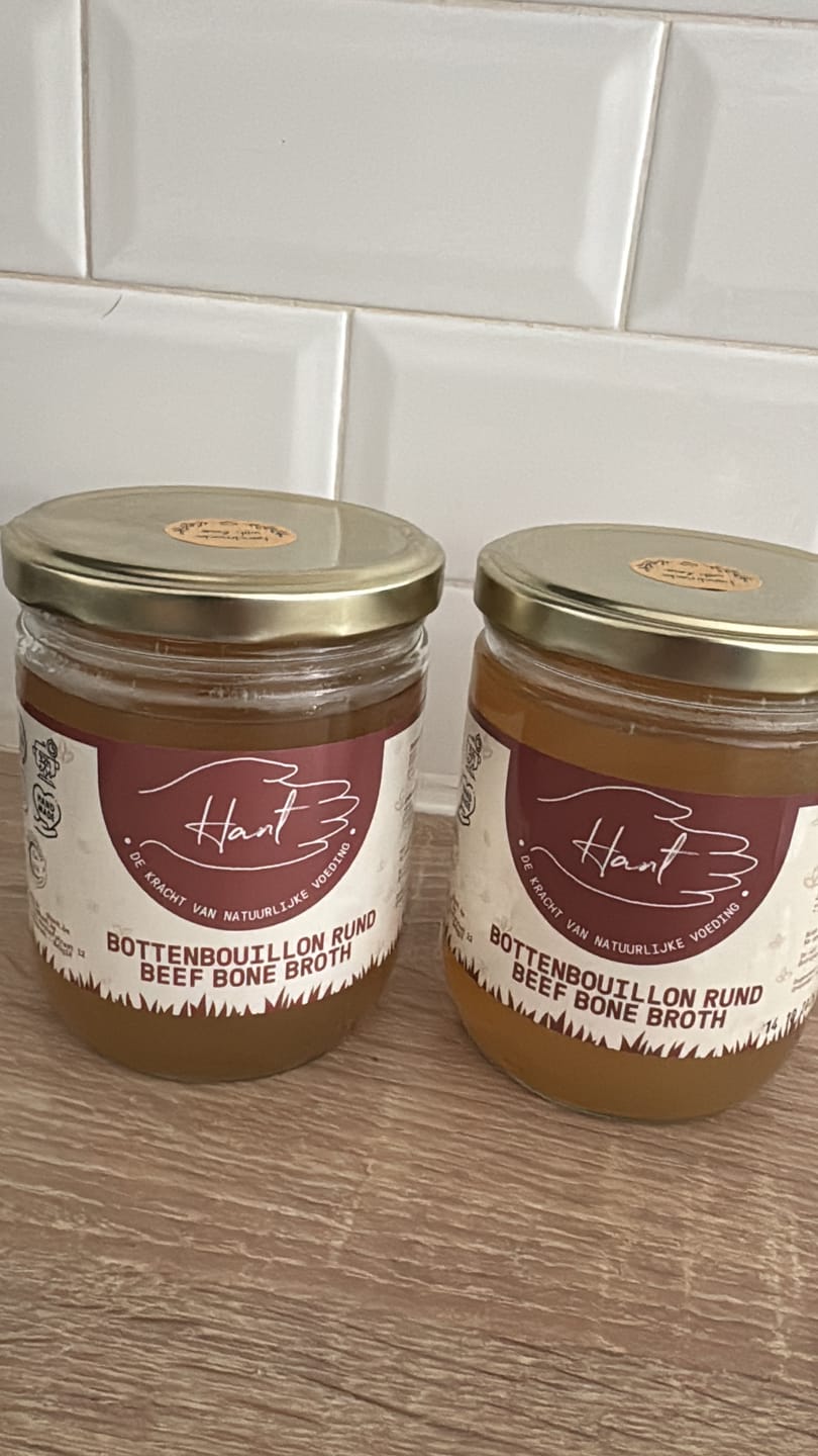 Customer photo review of Bottenbouillon - Rund - Bone Broth - Halal - Collageen - 400mL