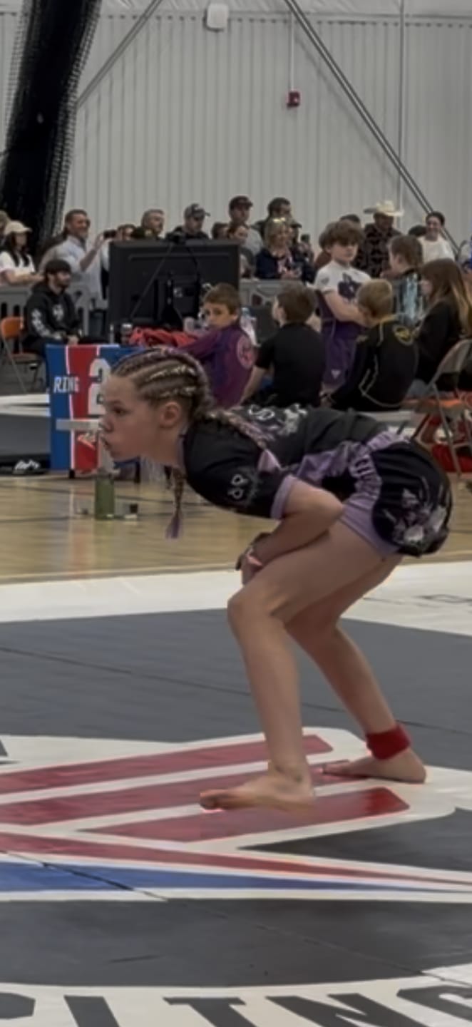 Customer photo review of Lavender Haze Grappling Shorts